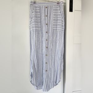 Potters Pot striped skirt, small/medium